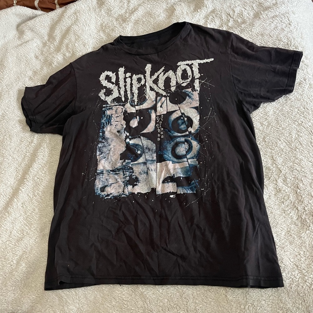 Slipknot Eyeless Band Tee | Heavy Metal Graphic Shirt